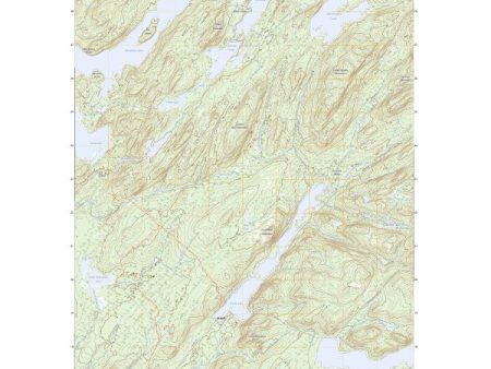 US Topo 7.5-minute map for Bisby Lakes NY Supply