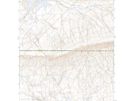 US Topo 7.5-minute map for Bates Creek Reservoir WY For Discount