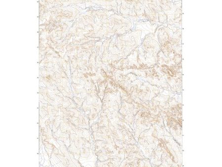 US Topo 7.5-minute map for Bateman Coulee NE MT Cheap