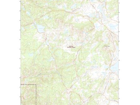 USGS US Topo 7.5-minute map for Raid Lake WY 2021 Online now