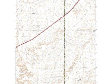 USGS US Topo 7.5-minute map for Wildcat Butte WY 2021 For Discount