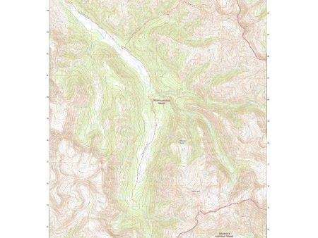 USGS US Topo 7.5-minute map for Yellow Mountain WY 2021 Discount