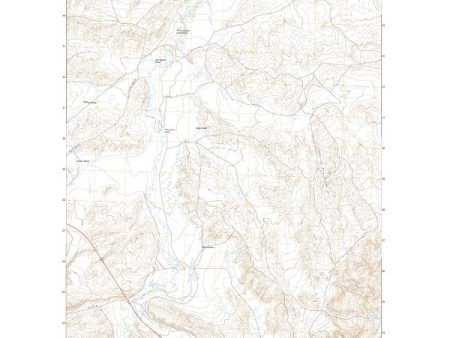 USGS US Topo 7.5-minute map for Yellowstone Ranch WY 2021 For Sale