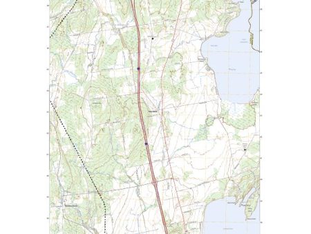 US Topo 7.5-minute map for Beekmantown NYVT Cheap