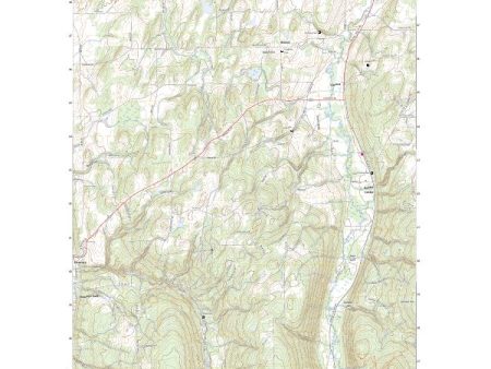 US Topo 7.5-minute map for Bristol Center NY For Discount