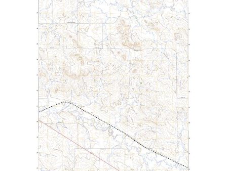 US Topo 7.5-minute map for Baker NW MT For Sale