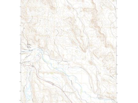 USGS US Topo 7.5-minute map for Wilderness WY 2021 on Sale