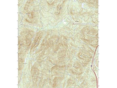 US Topo 7.5-minute map for Blue Ridge NY Fashion