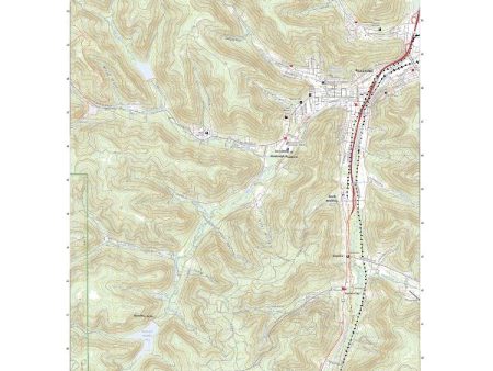 US Topo 7.5-minute map for Bradford PANY Fashion