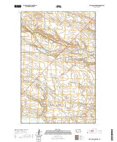 USGS US Topo 7.5-minute map for West Alkali Reservoir MT 2020 Fashion