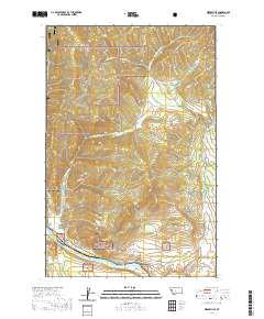 USGS US Topo 7.5-minute map for Weeksville MT 2020 For Discount