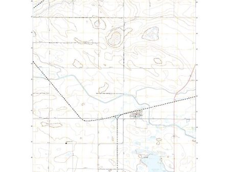 USGS US Topo 7.5-minute map for Yoder WY 2021 Fashion