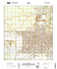 USGS US Topo 7.5-minute map for West of Delta FL 2021 For Cheap