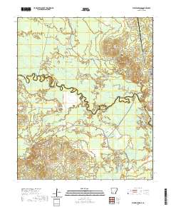 USGS US Topo 7.5-minute map for Whelen Springs AR 2020 Cheap