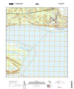 USGS US Topo 7.5-minute map for West Pass FL 2021 Online now