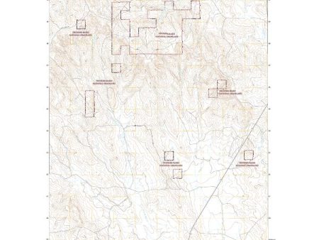 USGS US Topo 7.5-minute map for West Fork Buffalo Creek WY 2021 Cheap