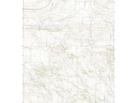 US Topo 7.5-minute map for Big Wall East MT on Sale