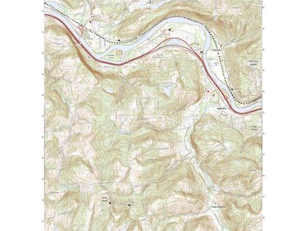 US Topo 7.5-minute map for Apalachin NY For Sale