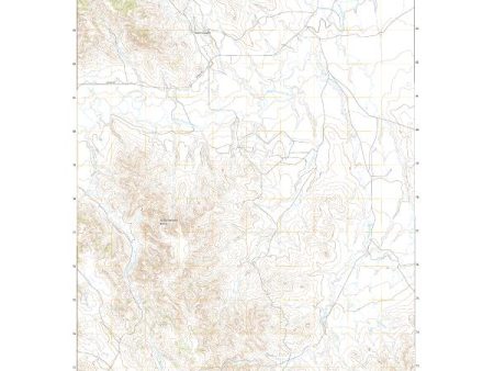 USGS US Topo 7.5-minute map for Whitetail Creek WY 2021 Sale