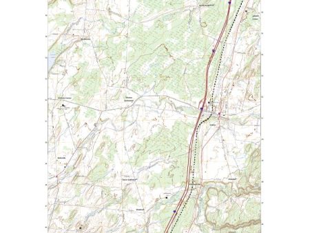 US Topo 7.5-minute map for Adams NY For Cheap