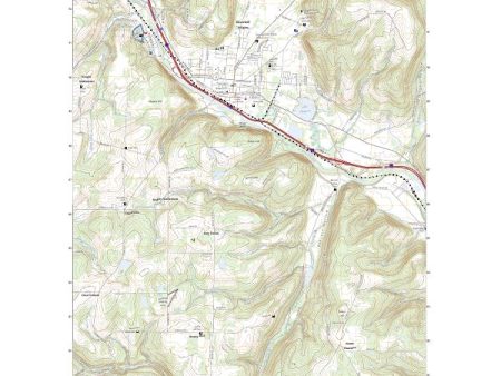 US Topo 7.5-minute map for Bath NY Online