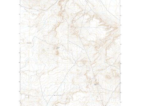 USGS US Topo 7.5-minute map for Whiskey Buttes WY 2021 Fashion