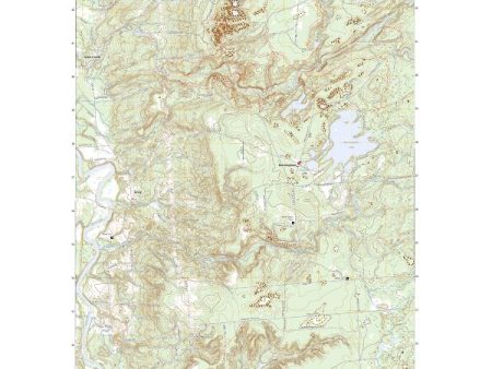 US Topo 7.5-minute map for Brantingham NY Hot on Sale