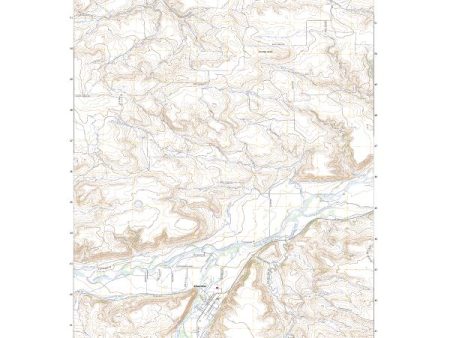 US Topo 7.5-minute map for Absarokee MT For Sale