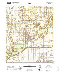 USGS US Topo 7.5-minute map for Watkins Corner AR 2020 Supply