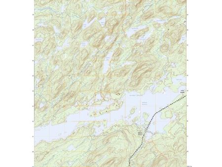 US Topo 7.5-minute map for Beaver River NY For Sale