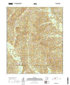 USGS US Topo 7.5-minute map for Wesson ARLA 2020 Online now