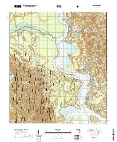 USGS US Topo 7.5-minute map for Welaka FL 2021 Discount