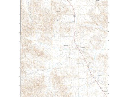 USGS US Topo 7.5-minute map for Wildcat WY 2021 For Cheap