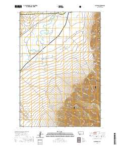 USGS US Topo 7.5-minute map for Waterloo MT 2020 Cheap