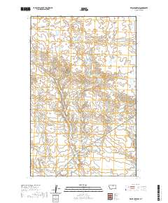 USGS US Topo 7.5-minute map for Wayne Creek NW MT 2020 Online