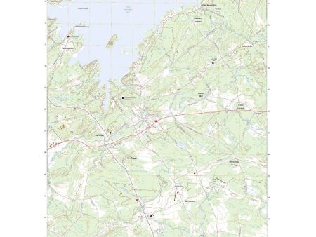 US Topo 7.5-minute map for Broadalbin NY on Sale