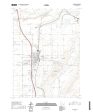 USGS US Topo 7.5-minute map for Wheatland WY 2021 on Sale