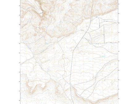 USGS US Topo 7.5-minute map for Wild Irish Reservoir WY 2021 Online now