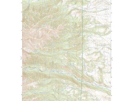 US Topo 7.5-minute map for Amelong Creek MT Cheap