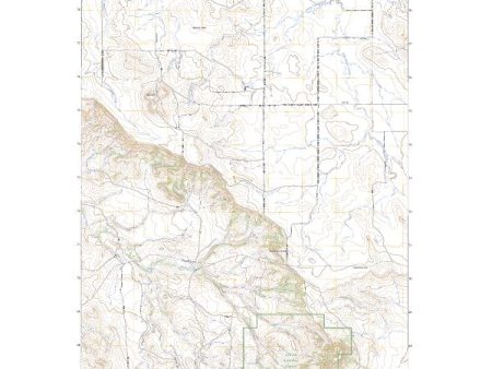 US Topo 7.5-minute map for Beaver Flats South MT Supply