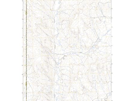 US Topo 7.5-minute map for Angela NE MT For Sale