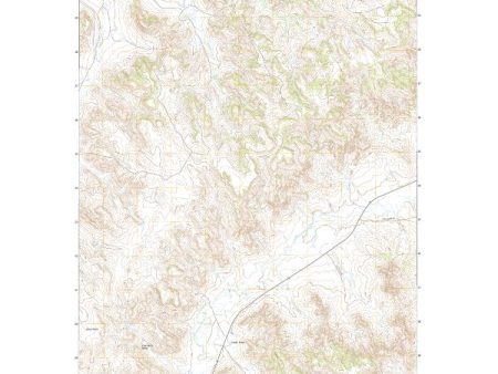 USGS US Topo 7.5-minute map for Weston SW WY 2021 on Sale