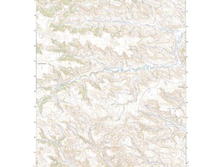 US Topo 7.5-minute map for Bar V Ranch NE MT For Sale