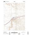 USGS US Topo 7.5-minute map for Pine Bluffs WYNE 2021 Online now