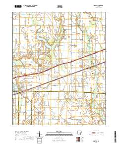 USGS US Topo 7.5-minute map for Wheatley AR 2020 Hot on Sale