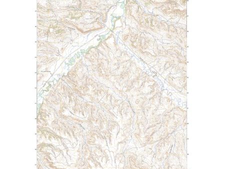 US Topo 7.5-minute map for Badbaby Coulee MT on Sale