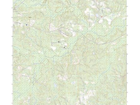 US Topo 7.5-minute map for Rutan AL Online Sale