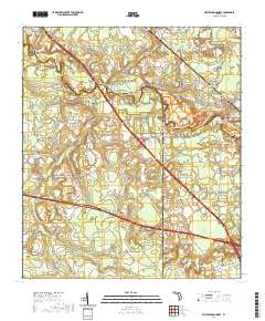 USGS US Topo 7.5-minute map for White Springs West FL 2021 Online Hot Sale