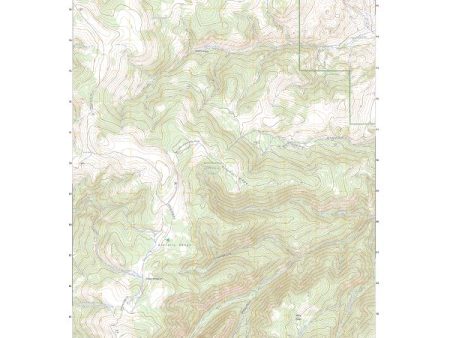 US Topo 7.5-minute map for Broomtail Ridge MT Supply