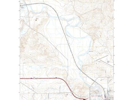 USGS US Topo 7.5-minute map for Douglas WY 2021 Online Sale